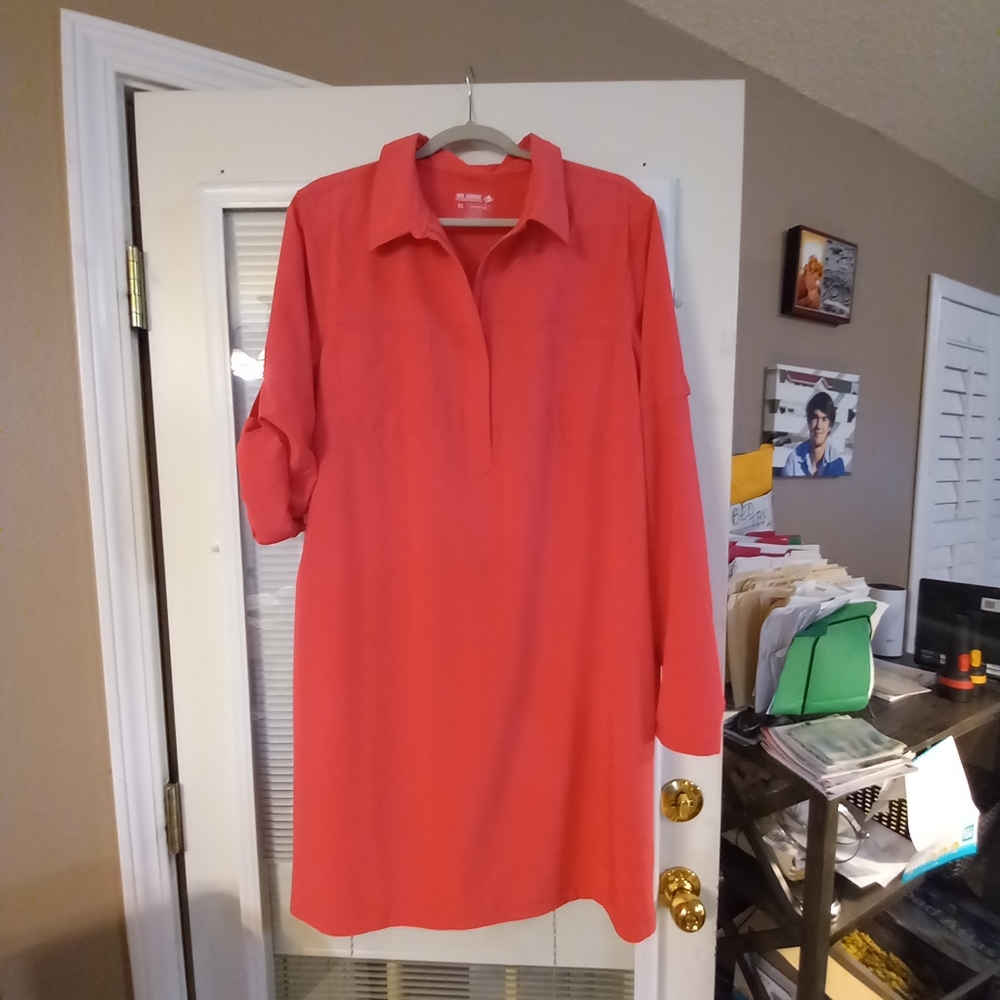 NWOT REEL LEGENDS XL womans lightweight ADVENTURE dress.